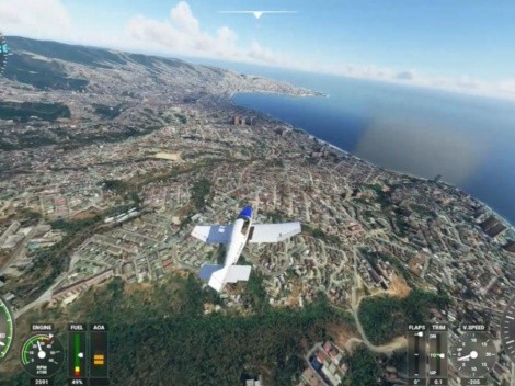 ¡Así se ve Chile en Microsoft Flight Simulator 2020!