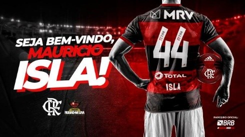 Mauricio Isla ya es nuevo refuerzo del Flamengo