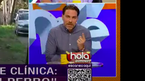 José Antonio Neme en el panel de "Hola Chile" para comentar el caso de Nano Calderón.