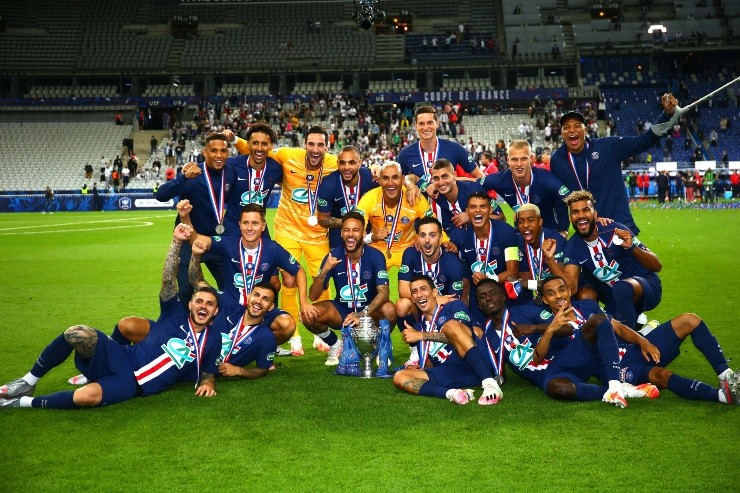 Paris Saint Germain también conquistó la Copa de Francia, luego de que la Ligue 1 terminara con anticipación, donde también son los campeones.