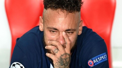 Neymar no pudo levantar la copa en la Champions, pese a que en la previa se burló de sus rivales