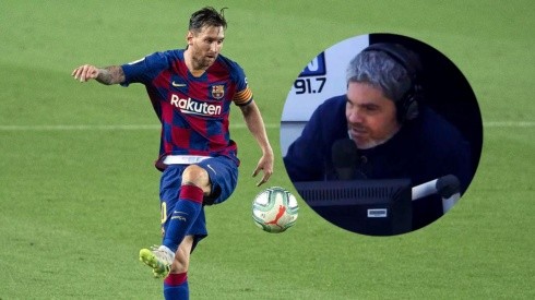 Guarello aborda la salida de Messi en el Barcelona.