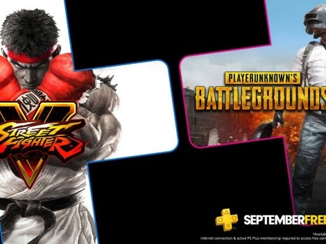 PUBG y Street Fighter V son los juegos gratis de septiembre en PS Plus