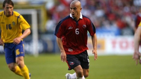 Kike Acuña en la selección chilena.