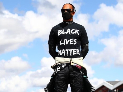 Lewis Hamilton publica impactante imagen contra el racismo