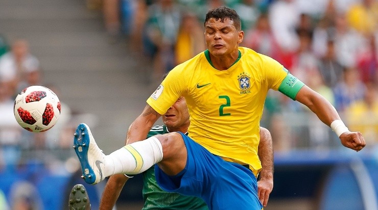 Thiago Silva ganó la Copa América con la selección brasileña en 2019 - Agencia Uno