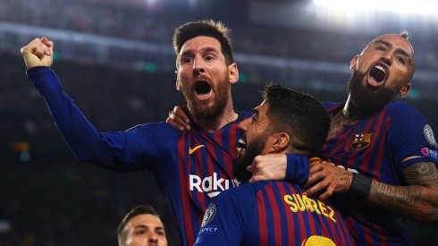 Lionel Messi, Luis Suárez y Arturo Vidal fueron parte importante del Barcelona en los últimos dos años
