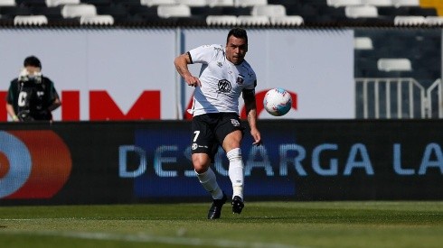 Esteban Paredes le marcó un gol a Wanderers en la derrota de Colo Colo