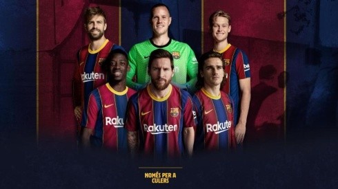 Barcelona publicó la primera imagen de Messi en medio de la polémica