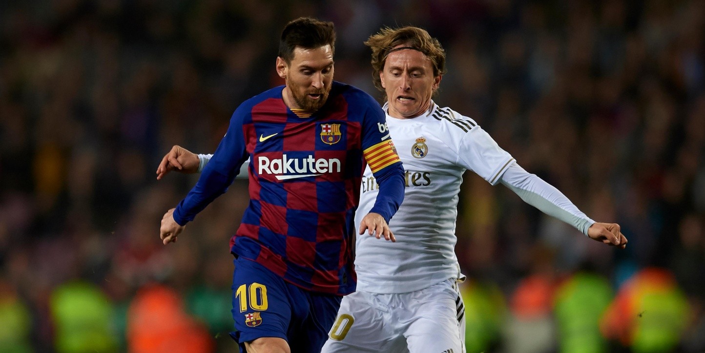 Luka Modric da vuelta la página de la salida de Messi ...