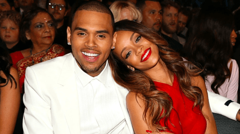 Chris Brown y Rihanna en uno de los tantos eventos en que compartieron juntos.