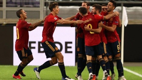 España igualó en los segundos finales del partido ante Alemania