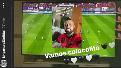 Vidal y el superclásico de Colo Colo ante la U.