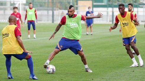 Vidal se motiva mientras se define su futuro en el Inter