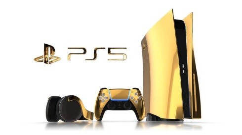 PlayStation 5 dorada en preventa