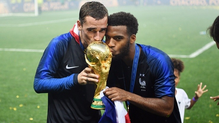 Antoine Griezmann, campeón del mundo con Francia Antoine Griezmann, campeón del mundo con Francia