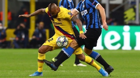 Arturo Vidal puede jugar este sábado para Barcelona y la próxima semana hacerlo para Inter de Milán