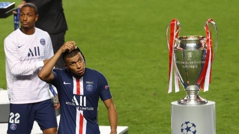 Kylian Mbappé no pudo ganar la Champions con PSG