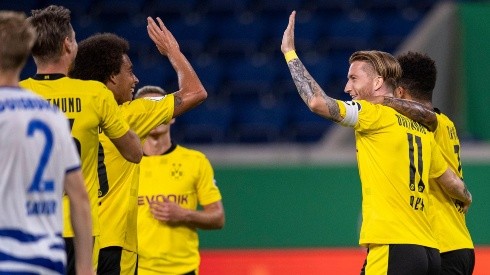 Reus reapareció en el Borussia Dortmund