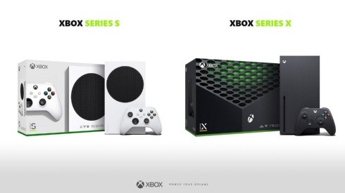 Cajas de la Xbox Series X y S
