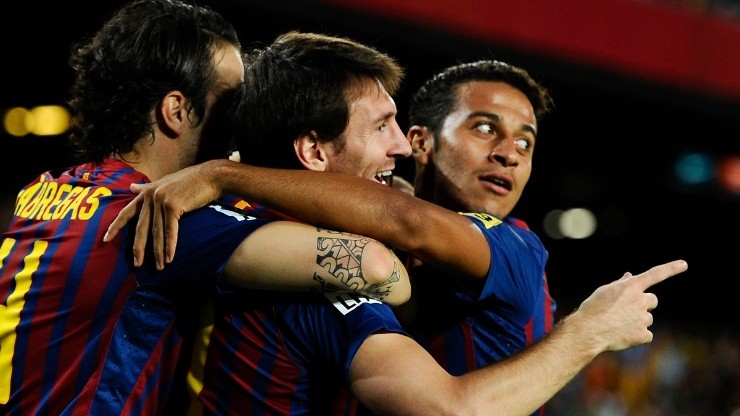 Thiago Alcántara en el Barcelona Thiago Alcántara en el Barcelona