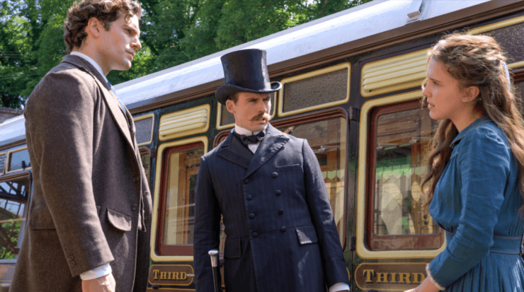 Enola Holmes se reencuentra con sus hermanos, Sherlock y Mycroft.