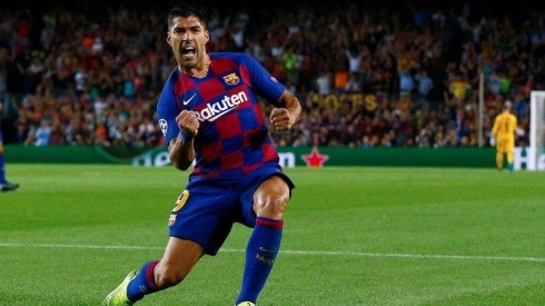 Luis Suárez, tercer goleador en la historia del Barcelona