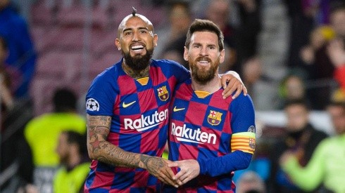 Arturo Vidal le devolvió la gentileza a su gran amigo, Lionel Messi, a través de las redes sociales.
