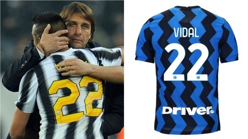 Arturo Vidal utilizará la camiseta número 22 en su regreso al fútbol italiano con el Inter de Milán
