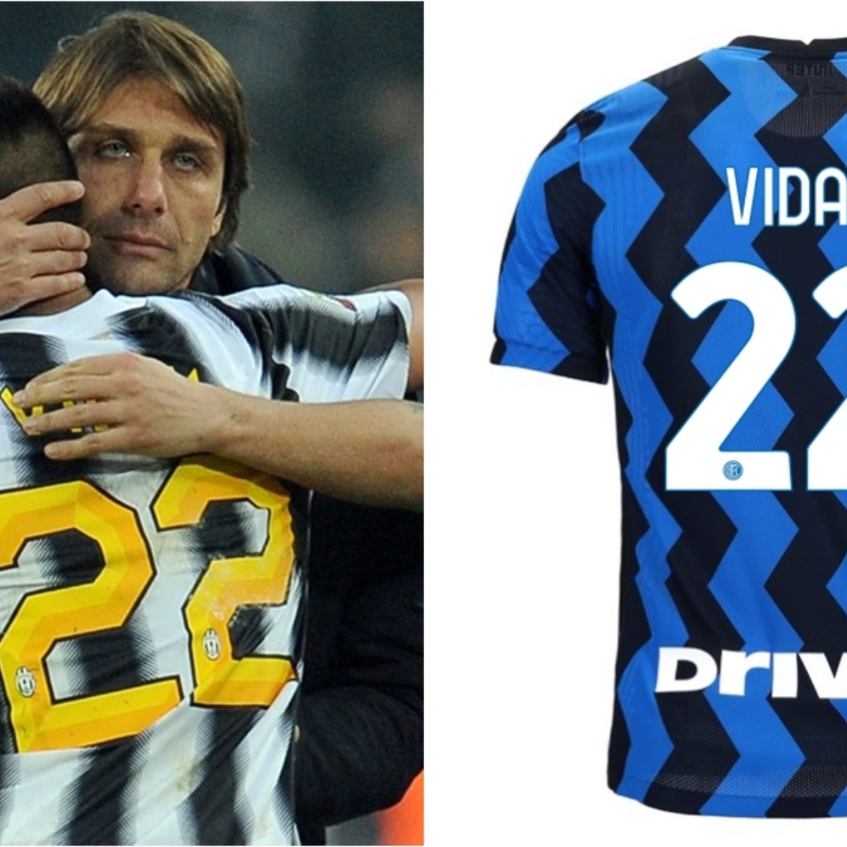 Arturo Vidal define el número 22 para su camiseta en el Inter de Milán |  RedGol