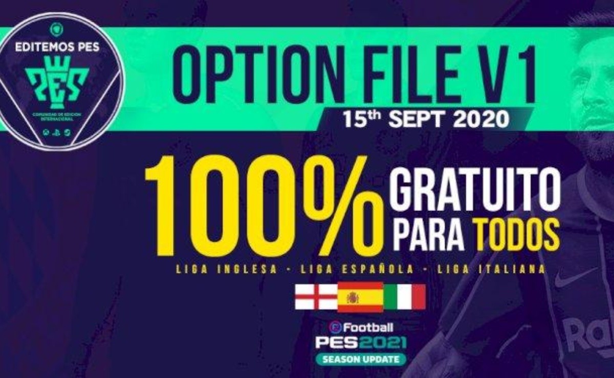 Deja Parchado Tu EFootball PES 2021 Con El Primer Option File De ...