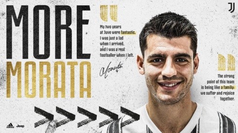 Morata vuelve a la Juventus por una temporada