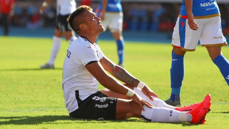 Javier Parraguez en Colo Colo