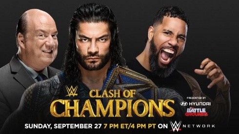 Roman Reigns y Jey Uso protagonizarán uno de los combates esperados por el título universal de la WWE en Clash of Champions 2020.