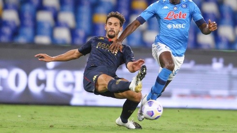 Genoa se enteró de los casos positivos tras medirse a Nápoles por la Serie A.