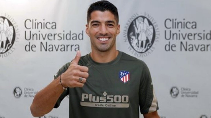 Luis Suárez, nuevo jugador de Atlético de Madrid Luis Suárez, nuevo jugador de Atlético de Madrid
