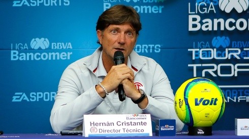 Hernán Cristante dirigió por tres años al Toluca, en su única experiencia de Primera División como entrenador