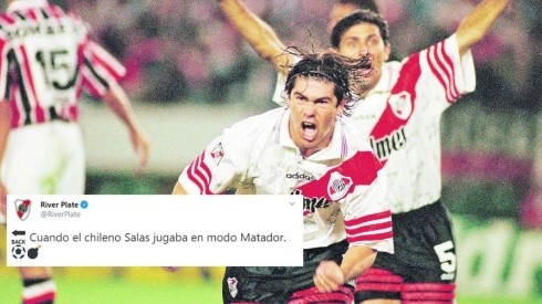 River recordó la actuación del Matador en la Supercopa de 1997 como motivación en la previa del choque ante Sao Paulo.
