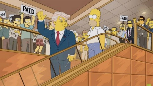 A Los Simpson se les atribuye la predicción de que Trump sería Presidente de Estados Unidos.