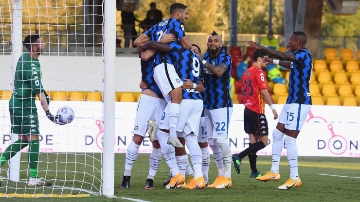 Arturo Vidal listo para Lazio-Inter