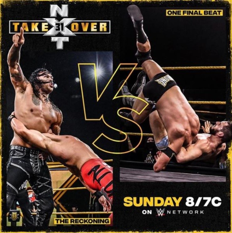 Cartelera NXT TakeOver 31 Cartelera NXT TakeOver 31