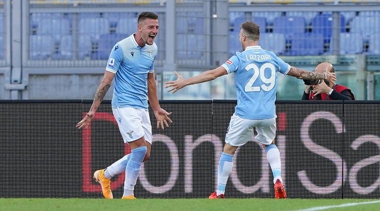 El serbio Milinkovic-Savic empata para el local. Foto: Getty Image