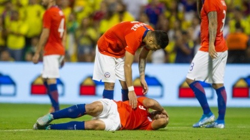 La selección chilena llega golpeada a las eliminatorias