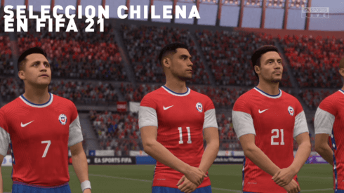 La selección chilena en FIFA 21