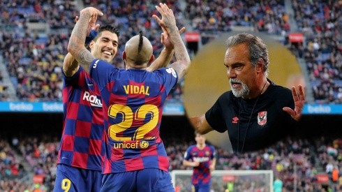 Lasarte está quemado con el Barcelona por las salidas de Vidal y Suárez.