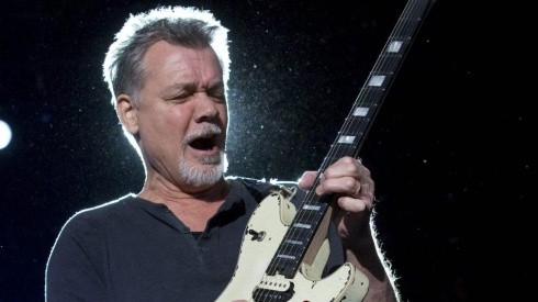 Eddie Van Halen en una de sus últimas presentaciones.