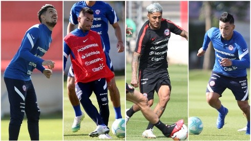 La banca de la selección chilena en Uruguay incluye un muchos jugadores sin experiencia a nivel de selección adulta