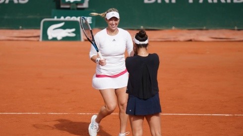 La chilena Alexa Guarachi y Desirae Krawczyk se meten a la final de Roland Garros.