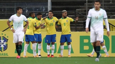 Brasil le pasó por encima a Bolivia en su debut en eliminatorias