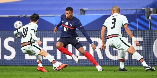 Francia vs Portugal por la fecha 3 del Grupo C de la UEFA Nations